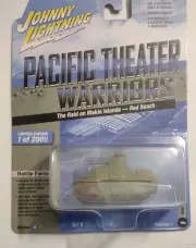 Johnny Lightning - WWII M3 Lee Tank - Pacific Theater Warriors - White Lightning