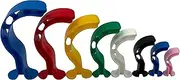 8pc Vented Berman Oral Airway Kit, Sizes #4-#11