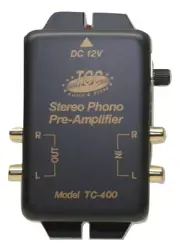 TCC TC-400G/L RIAA Phono Preamp; Classic Style, Superior Performance