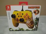 PowerA Donkey Kong Wired Controller - Yellow (1506258-03) Switch Console NEW