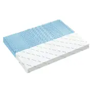 STARRY EUCALYPT Memory Foam Mattress Topper 7-Zone Cool Gel Bamboo 10cm Single