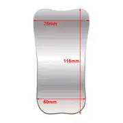 Dental Intraoral Photographic Glass Mirror 2 sided Rhodium Occlusal AU