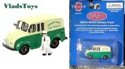 Divco 1:87 Scale HO Milk Truck w/Milkman Parmelee Bros. Dairy Products AHM87-005