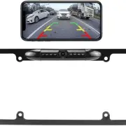 NEW LASTBUS LICENSE PLATE WIFI WIRELESS BACKUP CAMERA CAMPER, TRAILER, CAR, SUV