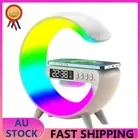 Wireless Speaker Charger Durable Table Lamp with Alarm Clock Charging Function