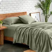 Ddecor Home 1500 Thread count Premium Cotton Blend Sheet Set - Sage