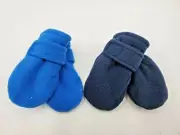 N'Ice Caps Little Kids and Baby Easy-On Sherpa Lined Fleece Mittens - 2 Pair Pac