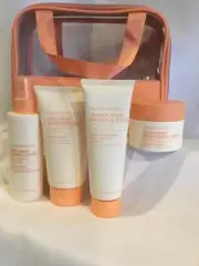 NUTRIMETICS 4 PIECE SKIN CARE SET WITH NUTRI-MOIST + FREE COSMETIC CASE