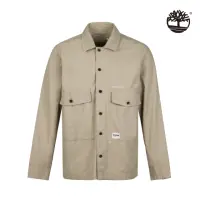 在飛比找momo購物網優惠-【Timberland】男款卡其色工裝外套(A6QR9269