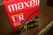 Maxell UR 60 Audio Cassette Pack of 8 Brand New Factory Sealed UR60
