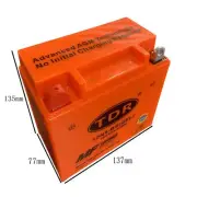 12V 9Ah Gel Motorcycle Battery Riding Mower 3008 3008-3 99075 YB9-B 12N9-4B-1