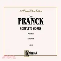 在飛比找三民網路書店優惠-Cesar Franck Complete Works fo