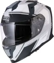 Rocc 342, full face helmet , color: Matt Black/Grey/White , size: M
