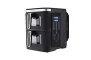 Kitchen Couture 11L Clear View Vertex Dual Draw Air Fryer