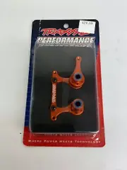 TRAXXAS 3743T ORANGE ALUMINUM STEERING BELLCRANK Slash Rustler Bandit 2WD