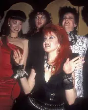 Toni Basil Cyndi Lauper Martha Davis and Grace Slick Old Photo