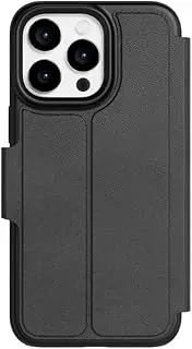 Tech21 EvoWallet Case for iPhone 15 Pro Max, Black