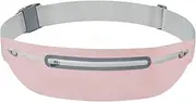 Bite size: - Fanny Pack for mobile phone, mobile bag with adjustable design even at 360 degrees | Weather protection, mountain climbing, camping, jogging travel, Pink, Consulte la descripción, See