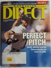 Satellite Direct mag Apr 2002 Michael J Fox MLB Diamondbacks Randy Johnson rare