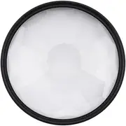 BRIGHTFUFU Kaleidoscope Prisms 77mm Photo Prisms Translucent Stands for Camera Filter