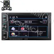 Stereo Car CD DVD Player Radio Bluetooth Hands-free Call FM USB 2DIN W/Camera (for: Audi)