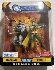 DC UNIVERSE Classics DCUC Dynamic Duo Walmart Exclusive Batman Robin 2009 NEW