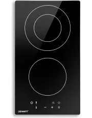 [Devanti] Electric Ceramic Cooktop 30cm Kitchen Cooker Cook Top Hob Touch Control 3-Zones
