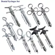 Dental Syringes Cartridge Black Syringe 1.8ml,2.2ml Aspirating Surgery Lab Tools