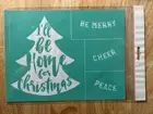 Chalk Couture Christmas Tree Cutting Board Size B Transfer Stencil 8x10 Retired