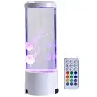 LED Jellyfish Night Light with Remote Control USB Powered Lighting Modes6595