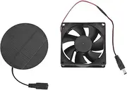 Greenhouse Fan Solar Powered | Solar Vent Fan | Ventilation Equipment for Greenhouse, Shed, Chicken Coop, Garage, IP65 Waterproof
