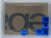 LEGO Parts - Blue Plate 1 x 1 - No 3024 - QTY 5