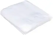 uxcell 100 Pcs Clear Flat Open Plastic Poly Bags 8x20 Inch 1.6 Mil Packaging Bags for Food, Home, Collectibles Storage, Proving Bread, Dough