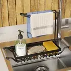 Viviendo Storage Rack Holder Kitchen Faucet Soap Sponges Caddy Organizer Sink