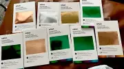 Cricut Metallic Sampler Foil Sheets 4x6 Use w/Maker /Explore Machines 24. 9 pks