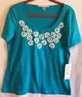 Women's NWT Peter Nygard Top Size Petite L
