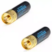 2X DIAMOND SRH805S SMA-Female Dual Band Antenna BaoFeng UV-9R UV-5R BF-F8+ UV-6R