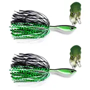 2x Rapala 8cm Rap V Perch Bladed Jig 15g Fishing Lures - Baby Bass