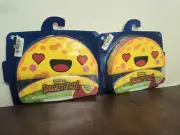 Grin Studios Stretchee Noodles SPAGHETTI TACO! Sensory Fun New Orange Taco 2pack