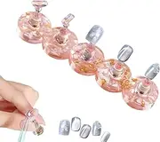 Nail Holder for Painting - Portable Nails Display Practice | Reusable Artificial Storage Display for Art Practice Enthusiast Beginner Women Home Salon Use