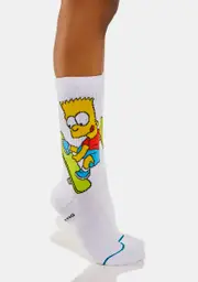 [Stance] Bart Simpson Crew Socks