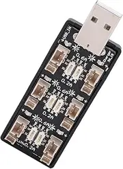 Charging Accessory, Battery USB Charger Independent Charging Outputs USB to 3.7V Battery Charger Module for Charging for Lithium Li-ion Battery