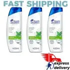 3X Head & Shoulders Menthol Refresh Anti-Dandruff Shampoo with Menthol 400 ml