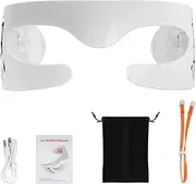 Rechargeable Eye Massager, 3D Surround Eye Care, 11x11x5.5cm, Smart Protection Fatigue Relief, Relaxation Reducing Dark Circles, Device With Red Light And Vibration