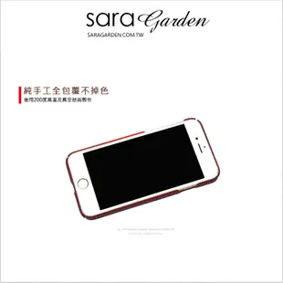 【Sara Garden】客製化 全包覆 硬殼 蘋果 iPhone 6plus 6SPlus i6+ i6s+ 手機殼 保護殼 高清酒紅木紋