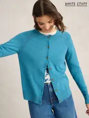 White Stuff Blue Lulu Cardigan (AY9101) | $104
