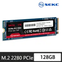 在飛比找momo購物網優惠-【SEKC】SM250 128GB NVMe M.2 228