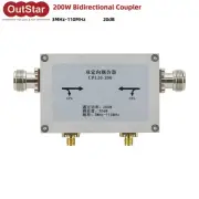 High Quality 3MHz-110MHz Coupling 200W Bidirectional Coupler 20dB HF VHF
