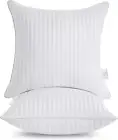 18 X 18 Throw Pillow Inserts, Firm and Fluffy Decorative Square Pillows for Couc