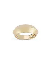 Bloomingdale's Fine Collection 14K Yellow Gold Knife Edge Band Ring